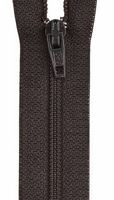 Coats & Clark Polyester Zipper 12", Cloister Brown