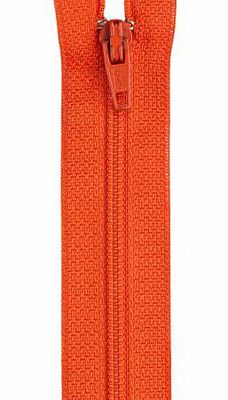 Coats & Clark Polyester Zipper 14", Tango