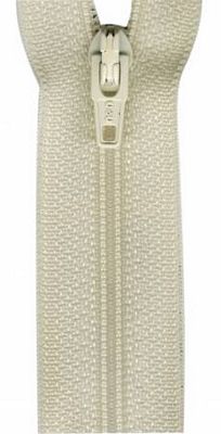 Coats & Clark Polyester Zipper 14", Natural