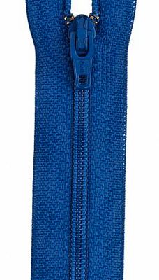 Coats & Clark Polyester Zipper 16", Yale Blue