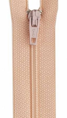 Coats & Clark Polyester Zipper 9", Peach