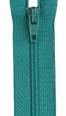 Coats & Clark Polyester Zipper 9", Blue Turquoise
