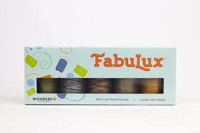 WonderFil FabuLux Pack Neutrals- 5ct