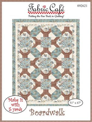 Fabric Cafe Boardwalk Individual 5-Yard Pattern
