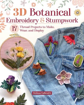 Landauer 3D Botanical Embroidery and Stumpwork