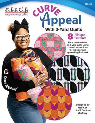 Fabric Cafe Curve Appeal With 3-Yard Quilts