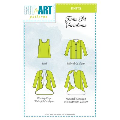 Fit For Art Patterns Twin Set Variations for Tabula Rasa Knits