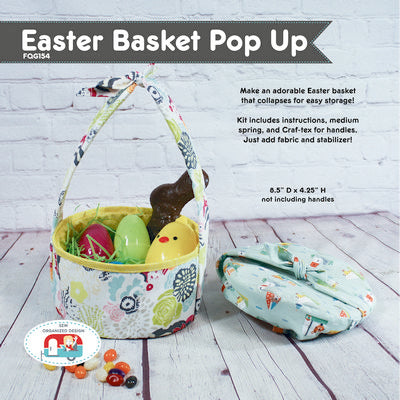 Swirly Girls Designs Easter Basket Pop Up