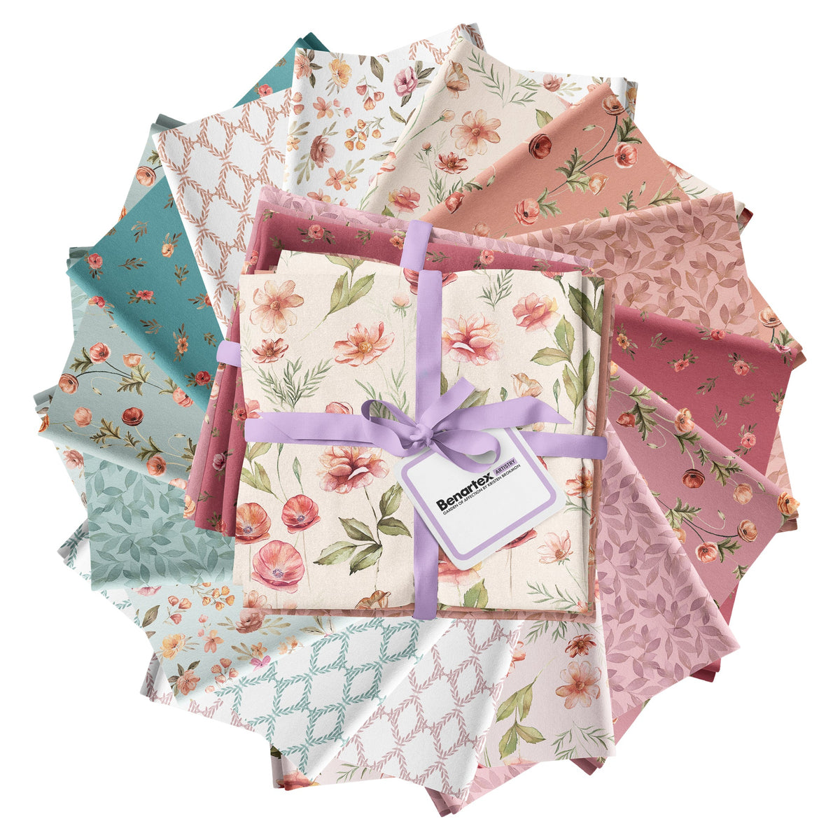 Garden of Affection Fat Quarter Bundle - 15pc