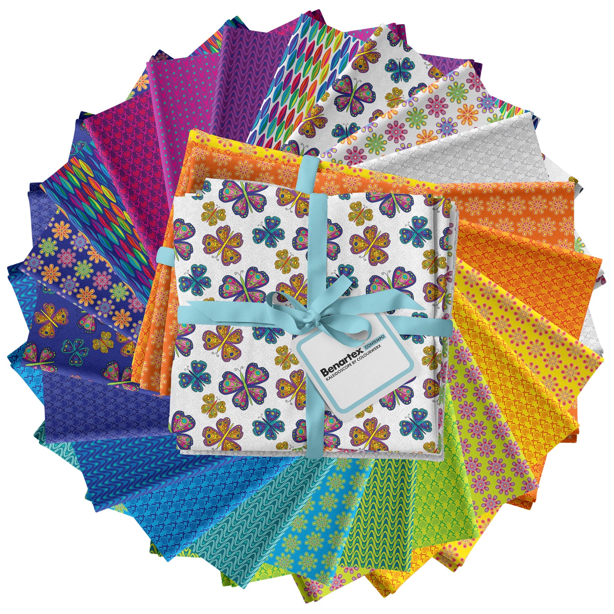 Kaleidoscope Fat Quarter Bundle - 22pc