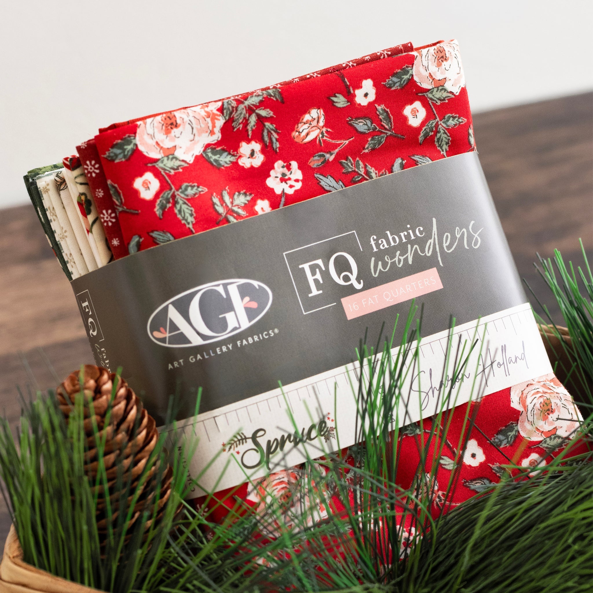 Spruce Fat Quarter Bundle - 16pc