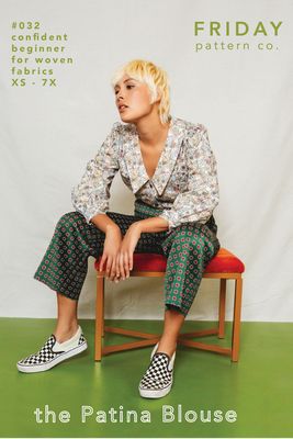 Friday Pattern Company Patina Blouse Sewing Pattern
