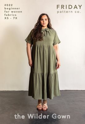 Friday Pattern Company Wilder Gown Pattern