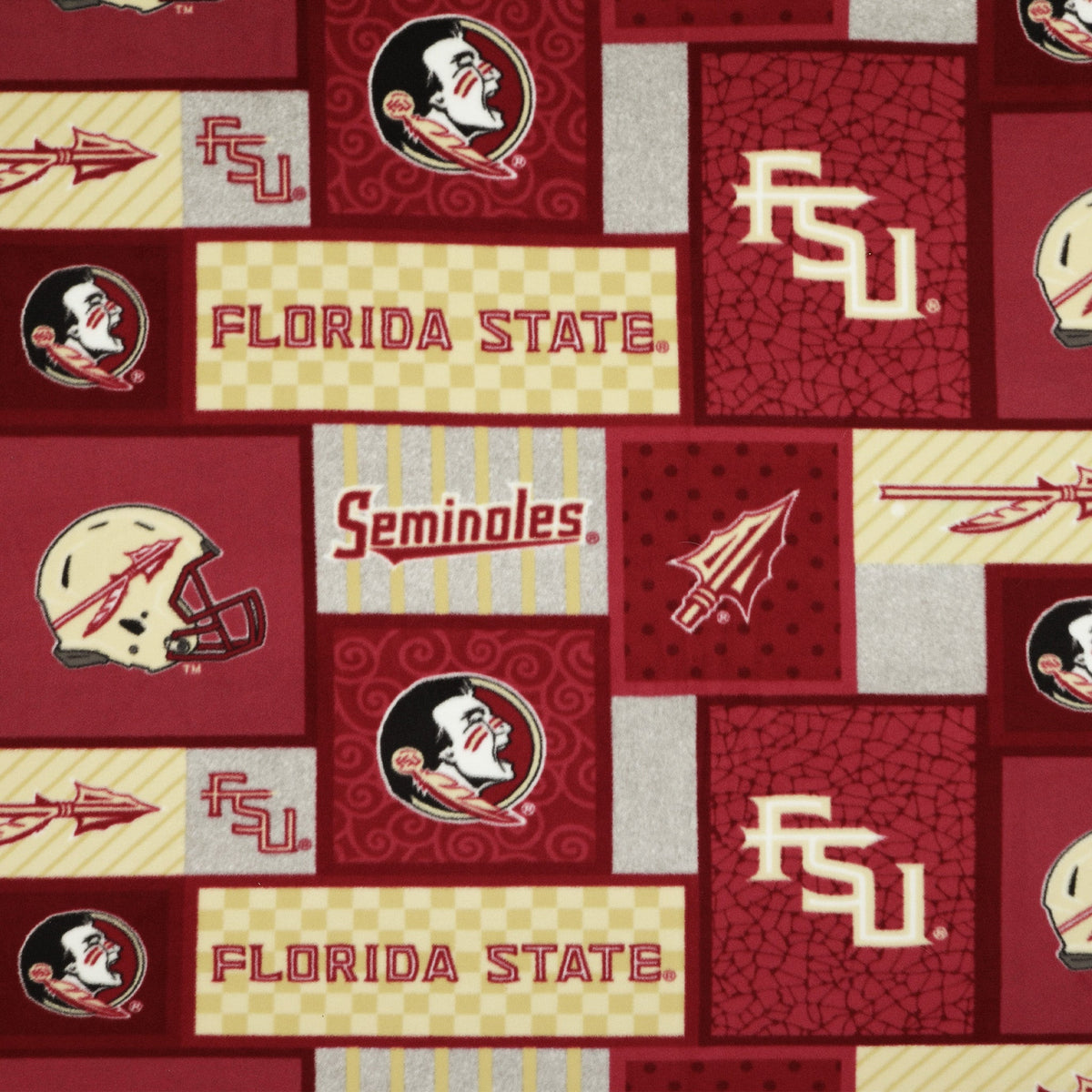 FSU Seminoles College Patch in Fleece