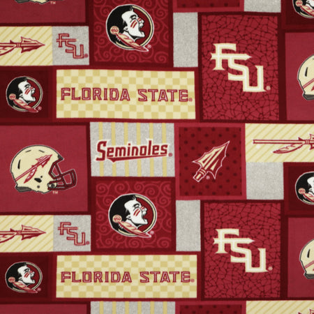 FSU Seminoles College Patch in Fleece