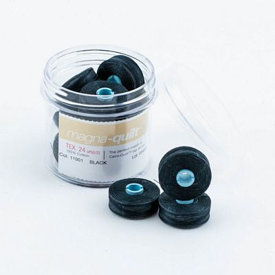 Black Prewound Bobbin Magna Qlt M – FT-MQM-11001