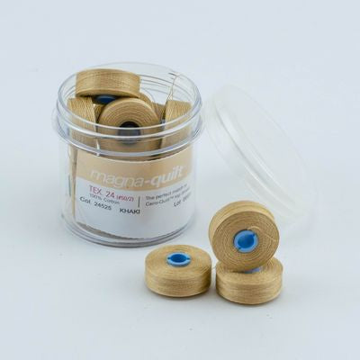 Khaki Prewound Bobbin Magna Qlt M – FT-MQM-24525