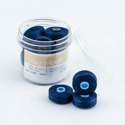 Navy Prewound Bobbin Magna Qlt M – FT-MQM-32965