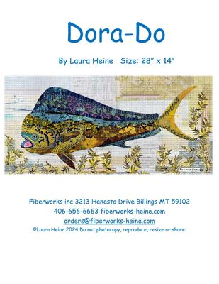 Fiberworks Dora-Do Collage Pattern by Laura Heine