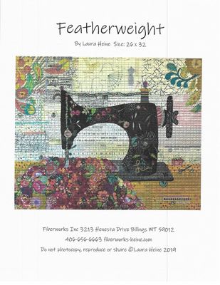 Fiberworks Featherweight Sewing Machine Pattern