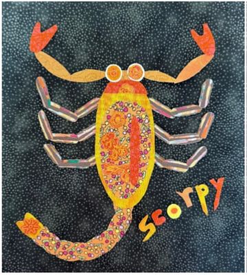 Fiberworks My Bug Collection - Scorpy Pattern by Laura Heine