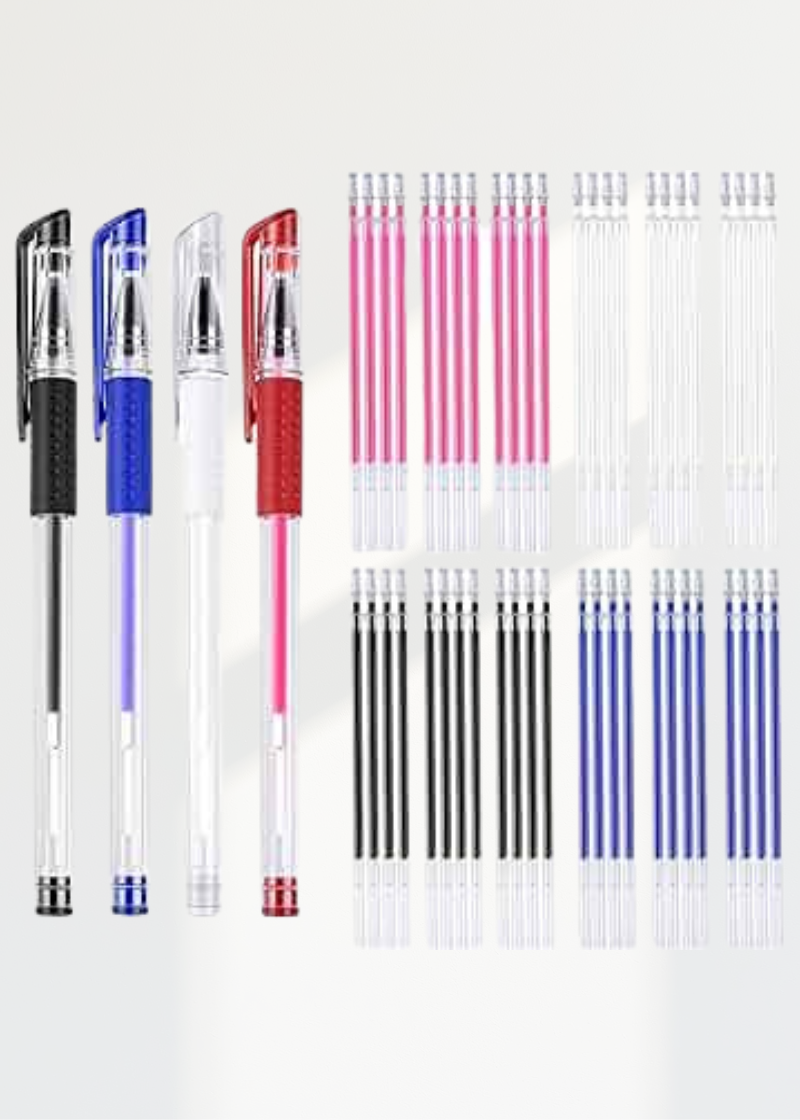 Fabric Heat Erasable Pens - Assorted Colors