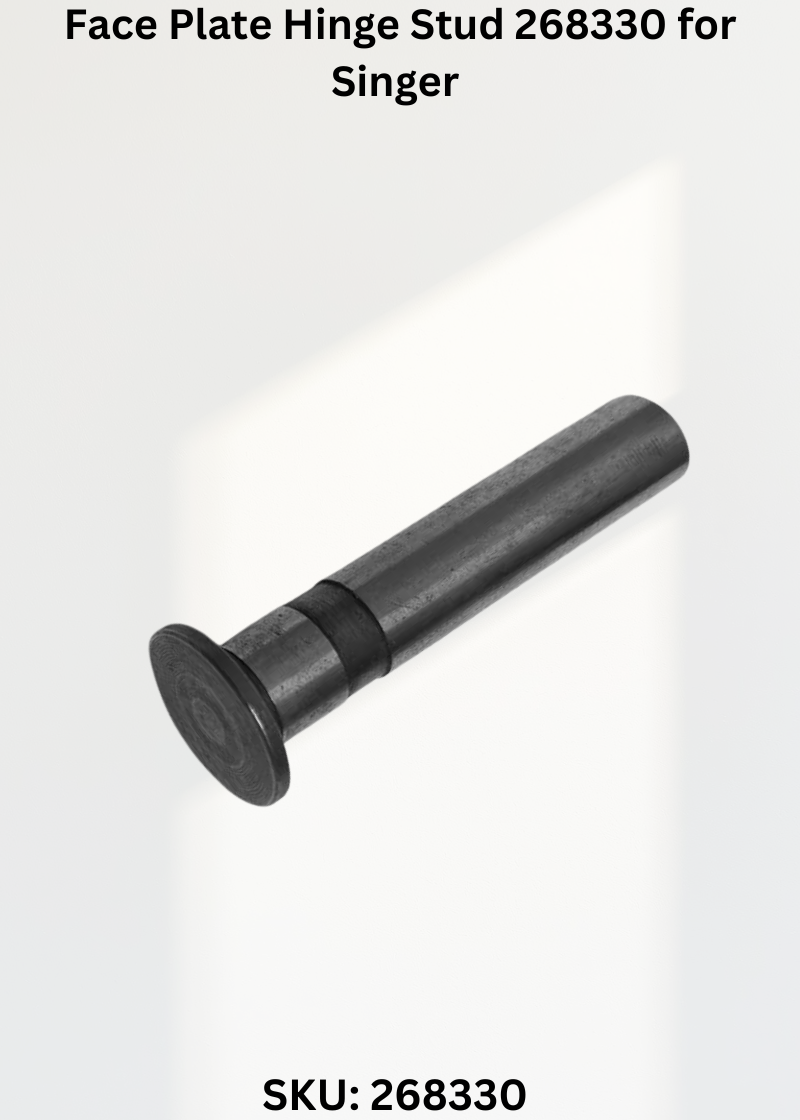 Face Plate Hinge Stud 268330 for Singer Industrial Sewing Machines