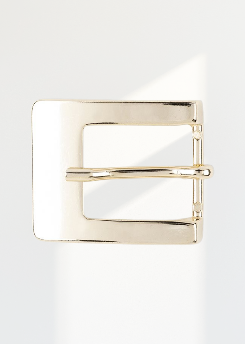 Fashion Buckles - Small Square - 3/4" - Gold