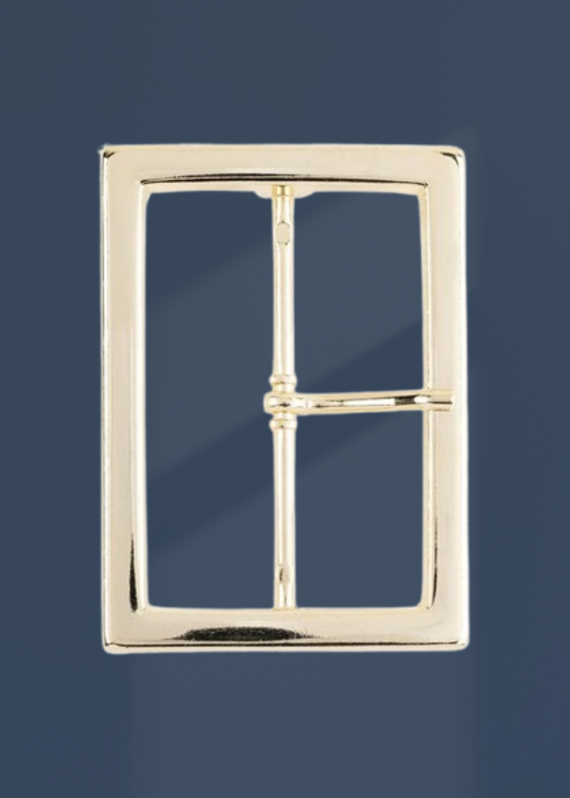 Fashion Buckles - Large Square - 2 3/8" - Gold