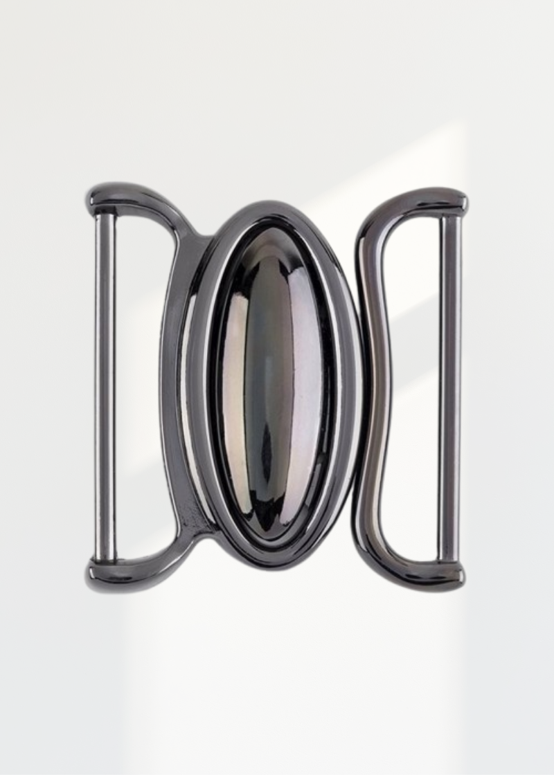 Fashion Buckles - Oval - 2" - Gunmetal