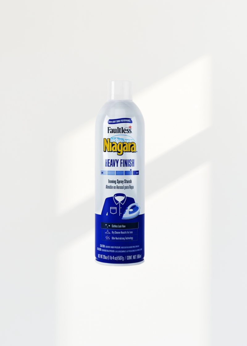 Faultless Niagara Heavy Finish Starch Spray - 20 oz. - 12/Box