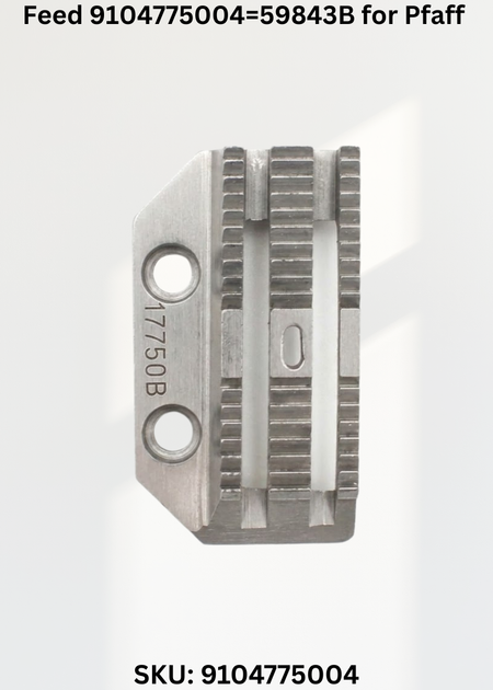 Feed 9104775004=59843B for Pfaff 461, Pfaff 561 and Pfaff 951 Sewing Machines