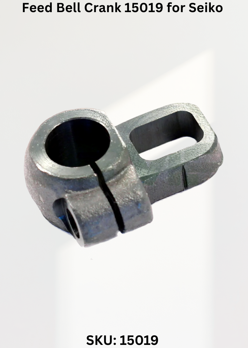 Feed Bell Crank 15019 for Seiko LSW-6LG, 6LG-T, 6LG-TA, 7LG, 7LG-T, 7LG-TA Sewing Machine