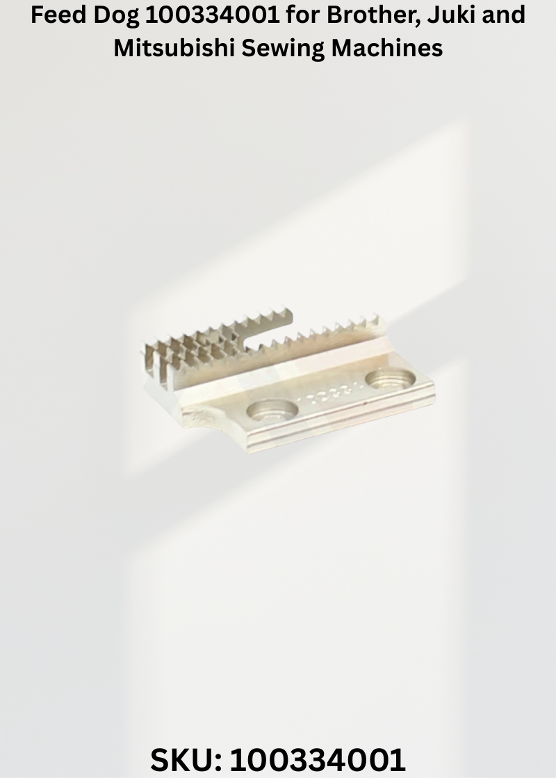 Feed Dog 100334001 for Brother, Juki and Mitsubishi Sewing Machines