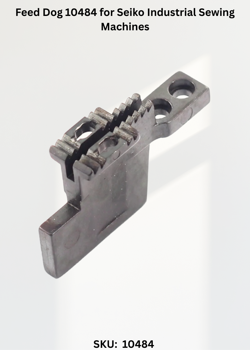 Feed Dog 10484 for Seiko Industrial Sewing Machines