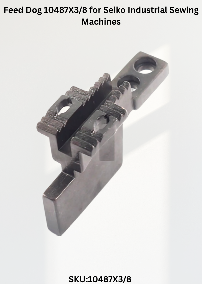 Feed Dog 10487X3/8 for Seiko Industrial Sewing Machines