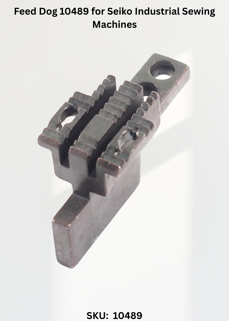 Feed Dog 10489 for Seiko Industrial Sewing Machines