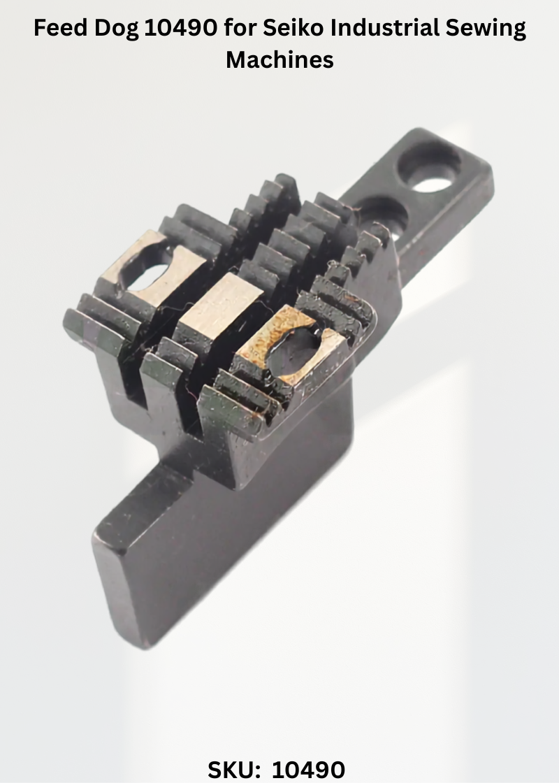 Feed Dog 10490 for Seiko Industrial Sewing Machines