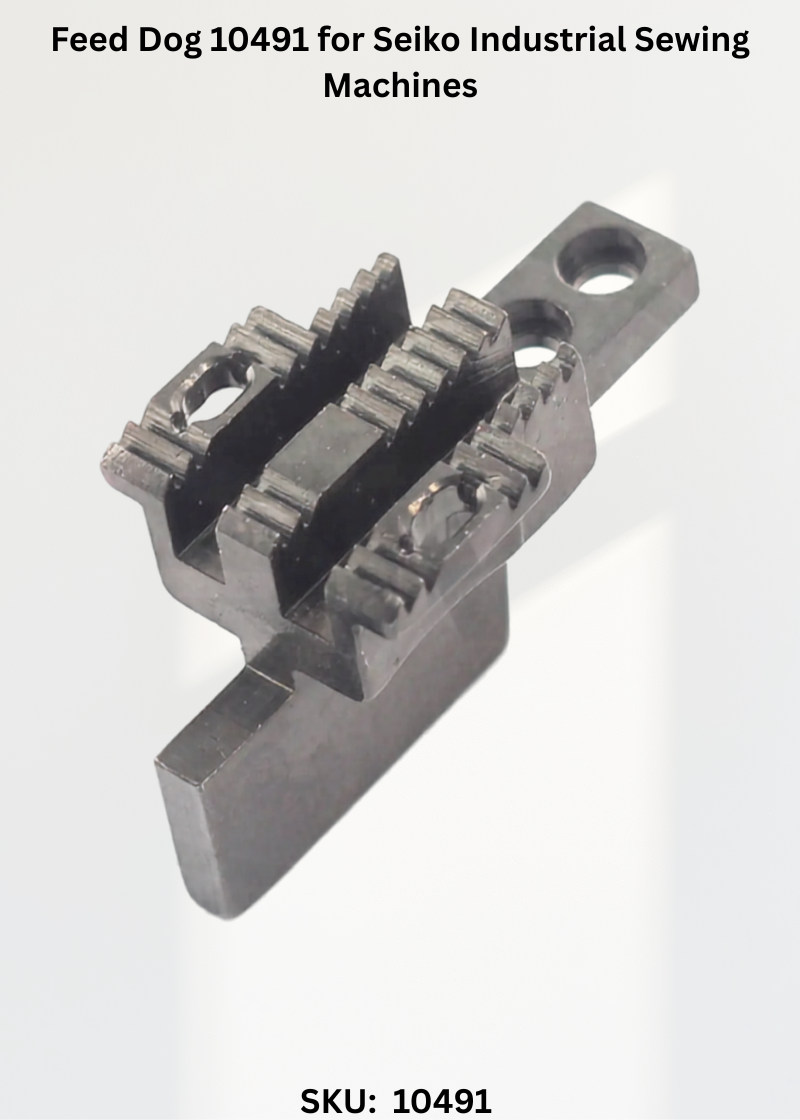 Feed Dog 10491 for Seiko Industrial Sewing Machines