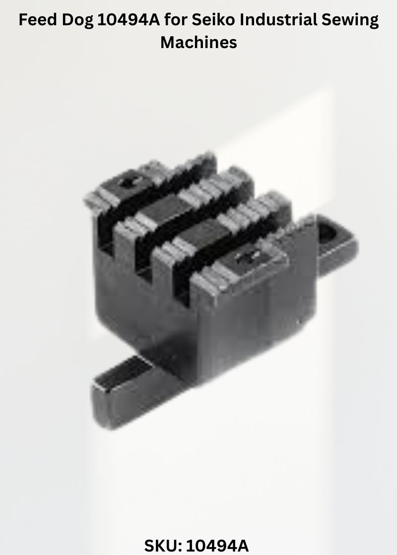 Feed Dog 10494A for Seiko Industrial Sewing Machines