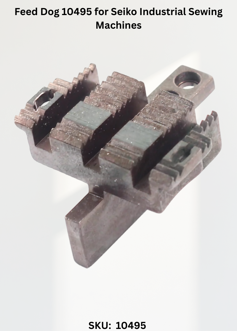 Feed Dog 10495 for Seiko Industrial Sewing Machines