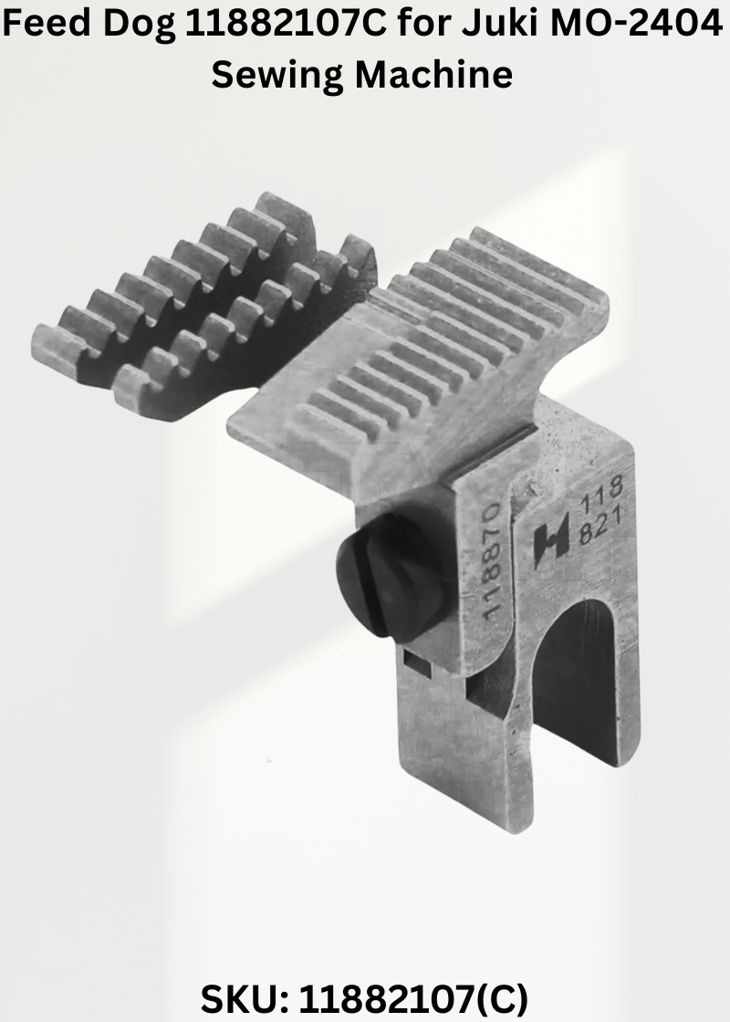 Feed Dog 11882107C for Juki MO-2404 Sewing Machine