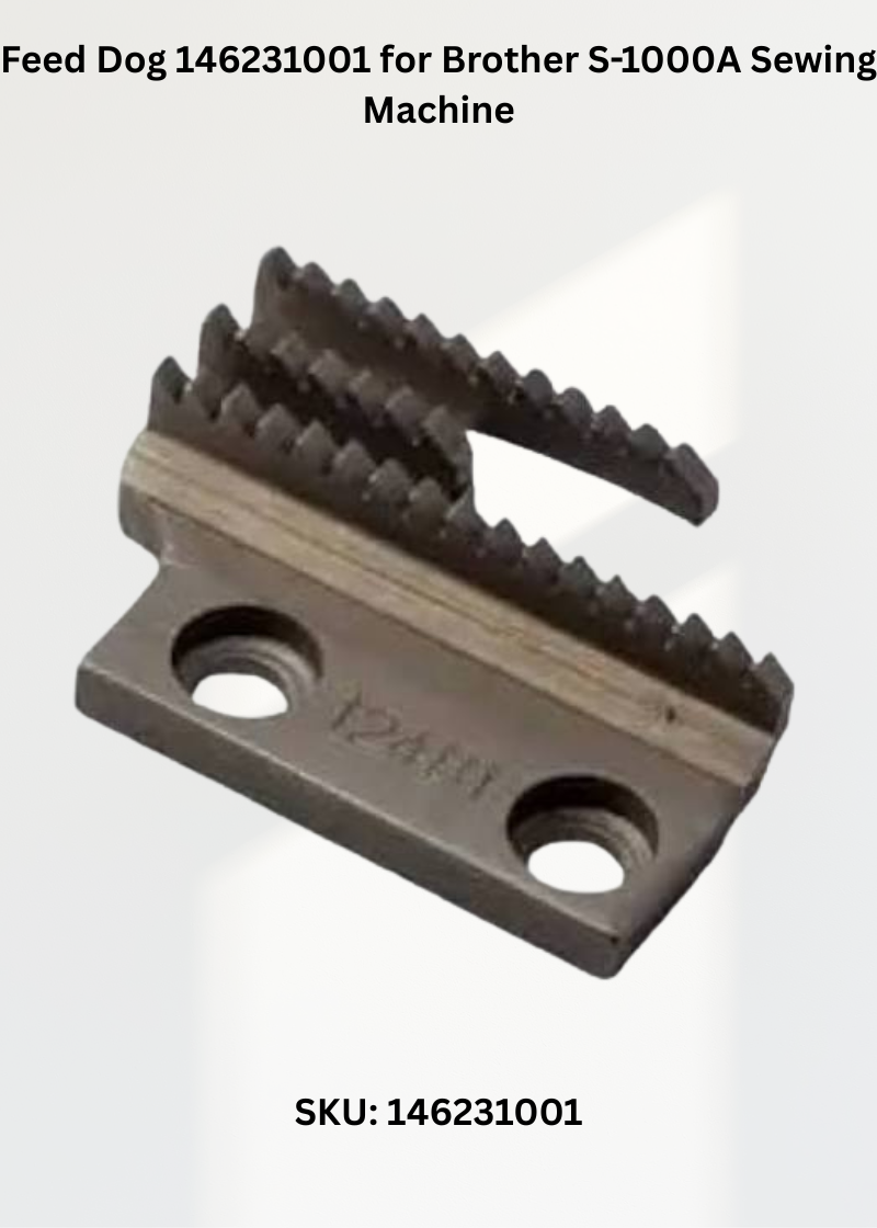 Feed Dog Fine 146231001 for Brother S-1000A, Brother DB2-B755, Brother DB2-B737 and More Sewing Machines
