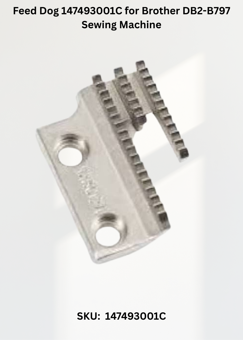 Feed Dog 147493001C for Brother DB2-B797 Sewing Machine