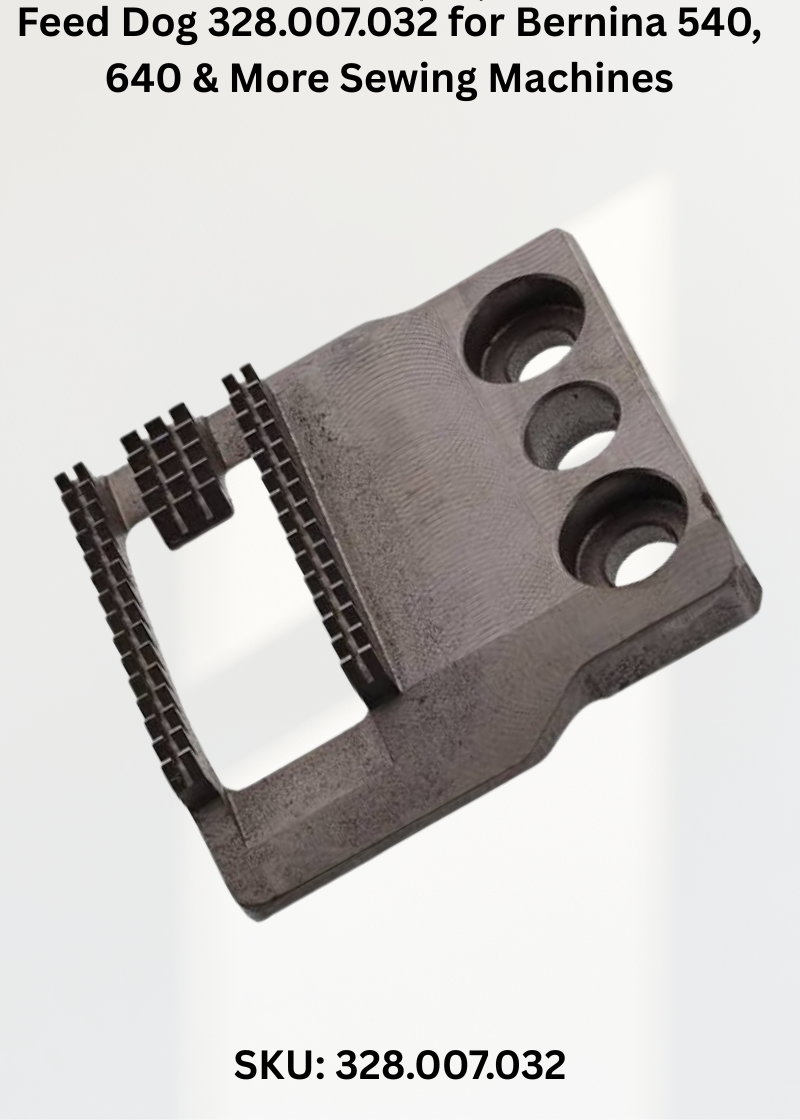 Feed Dog 328.007.032 — Fits Bernina 540, 640, 642, 740 & more