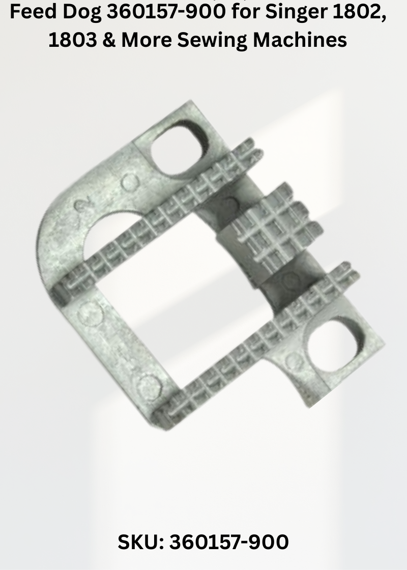 Feed Dog 360157-900 — Fits Singer 1802, 1803, 1812, 1852 & more
