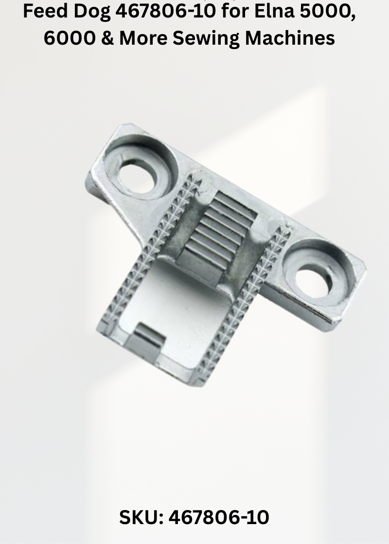 Feed Dog 467806-10 — Fits Elna 5000, 6000, 7000