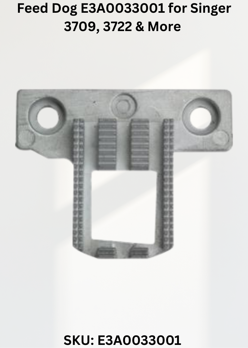 Feed Dog E3A0033001 for Singer 3709, 3722 & More Sewing Machines