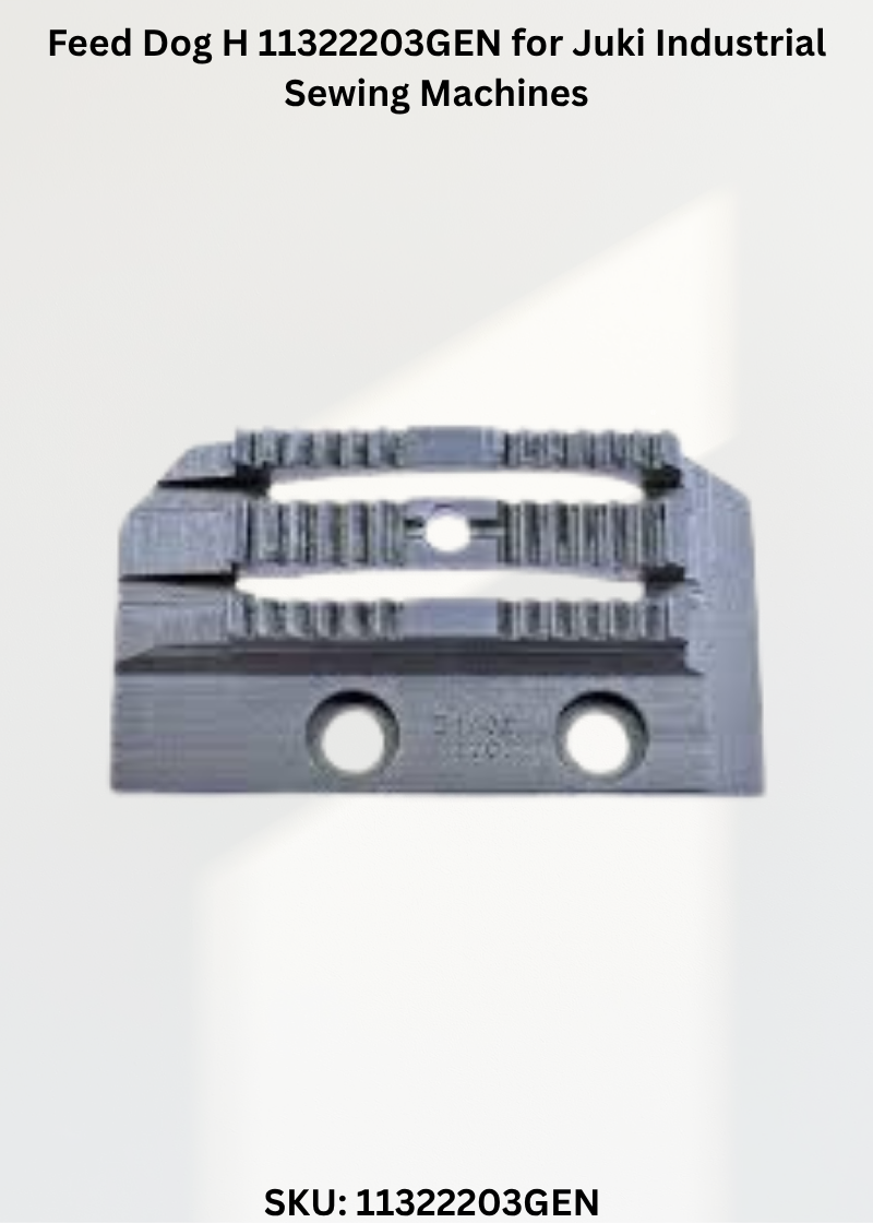 Feed Dog H 11322203GEN for Juki Industrial Sewing Machines