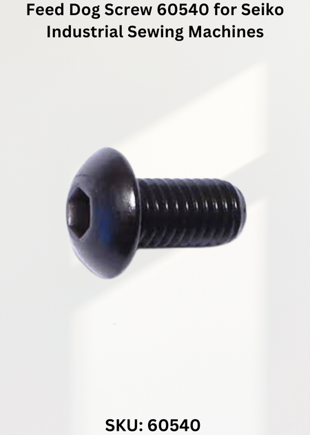 Feed Dog Screw 60540 for Seiko Industrial Sewing Machines